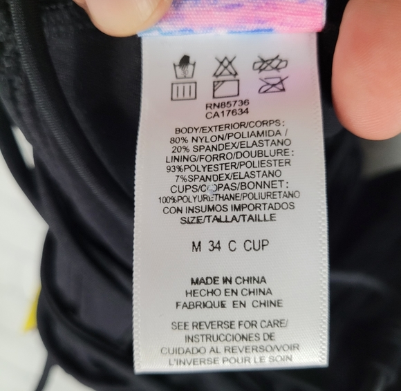 COCO RAVE | Saige underwire halter lace-up tassel bikini swim bathing suit top - Picture 8 of 11